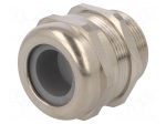 Cable gland | with long thread | M32 | 1,5 | IP68 | Mat: brass | 10bar