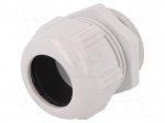 Cable gland | M40 | 1,5 | Mat: polyamide | light grey