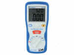 Meter: grounding resistance | double LCD | R range: 0&divide;200k&Omega;
