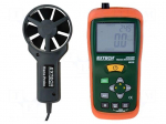 Thermoanemometer | LCD | 0,4&divide;30m/s | -10&divide;60&deg;C | Equipment: batteries