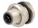 Socket | M12 | PIN: 5 | male | A code-DeviceNet / CANopen | soldering