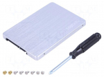 M.2 to SATA adapter | supports M.2 SSD | aluminium