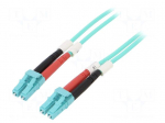 Fiber patch cord | OM3 | LC/UPC,both sides | 15m | 50/125um | LSZH