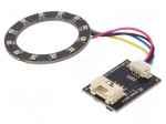 LED ring | RGB | 1W | 120&deg; | No.of diodes: 12 | Dim: &Oslash;37mm | 5mA | 5VDC