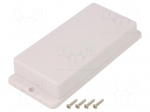 Enclosure: multipurpose | X: 65.5mm | Y: 130mm | Z: 25.5mm | TWF | ABS