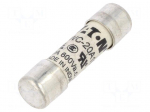 Fuse: fuse | 20A | 600VAC | 700VDC | aR | 10.3x38mm