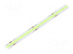 COB LED tape | green | LED/m: 528 | 10mm | IP20 | 10W/m | CRImin: 80 | 24VDC