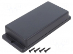Enclosure: multipurpose | X: 65.5mm | Y: 130mm | Z: 25.5mm | TWF | ABS