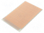 Board: universal | single sided,prototyping | W: 160mm | L: 100mm