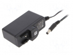 Power supply: switching | mains,plug-in | 15VDC | 1.25A | 18W | 87.5%