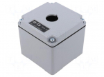 Enclosure: for remote controller | 22mm | IP65 | X: 92mm | Y: 92mm