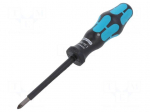 Screwdriver: insulated | Pozidriv&reg; | PZ1 | Blade length: 80mm
