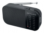 Muse | M-025 R | Portable radio | Black