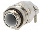 Cable gland | with earthing | M20 | IP68 | brass | HSK-MZ-EMC
