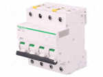 Circuit breaker | 400VAC | Inom: 16A | Poles: 4 | Charact: D | 10kA | IP20