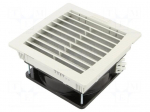 Fan: AC | axial | 230VAC | 67m3/h | 44dBA | IP54 | 145x75x145mm | grey