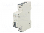 Circuit breaker | 230/400VAC | Inom: 2A | Poles: 1 | Charact: D | 10kA