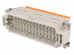 Connector: HDC | male | CDSH | PIN: 42 | 10A | 400V | 42+PE | size 104.27