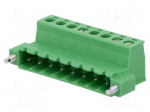 Connector: pluggable terminal block | plug | male | 12A | 320V | tinned