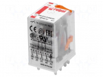 Relay: electromagnetic | 4PDT | Ucoil: 48VAC | Icontacts max: 12A