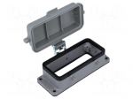 Enclosure for connectors: HDC | size 16B | Han&reg; B | IP65 | with cover