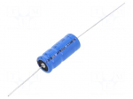 Capacitor: electrolytic | THT | 220uF | 100VDC | &Oslash;12.5x30mm | &plusmn;20%