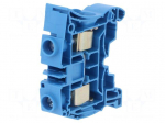 Splice terminal: rail | Entrelec | 600V | for DIN rail mounting