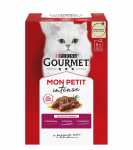 GOURMET Mon Petit Meat Mix - wet cat food - 6 x 50 g