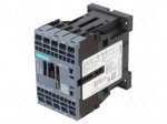 Contactor: 3-pole | NO x3 | Auxiliary contacts: NO | 24VDC | 17A | 3RT20