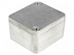 Enclosure: multipurpose | X: 45mm | Y: 50mm | Z: 30mm | 1550Z | aluminium