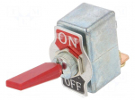 Switch: toggle | Pos: 2 | SPST | ON-OFF | 50A/12VDC | Leads: screw | TD/TD1