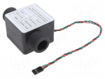 Sensor: flow | 3.5&divide;24VDC | 10mA | Output signal: NPN pulse signal