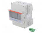 Counter | digital,mounting | for DIN rail mounting | three-phase