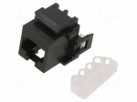 Connector: RJ45 | socket | Plating: gold-plated | PIN: 8 | 8p8c | IDC