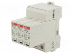 Surge arrester | Type 1+2 | Poles: 1+N | In 8/20us: 40kA | -40&divide;80&deg;C