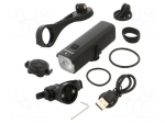 Torch: LED | IPX6 | 200lm,400lm,1000lm | 1.5h | HighLine | bicycle