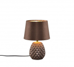 TRIO-Lighting Ariana table lamp 26 cm E14 brown gaismeklis