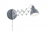 Trio Scissor sienas lampa E14 concrete  R20321078 4017807348668