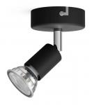 PHILIPS Limbali single spot black 1x50W 230V gaismeklis