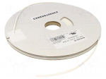 Heat shrink sleeve | glueless | 3: 1 | 2.4mm | L: 30m | white