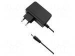 Power supply: switching | mains,plug-in | 5VDC | 3A | 15W