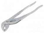 Pliers | adjustable | Pliers len: 240mm | Jaw capacity: 35mm | 447/1