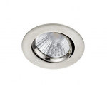 Trio Pamir LED recessed spotlight brushed steel round gaismeklis 650510107 4017807376760