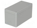 Enclosure: multipurpose | X: 80mm | Y: 160mm | Z: 85mm | EUROMAS | IP66