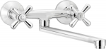 Wall-mounted kitchen faucet