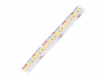 LED tape | white warm | LED/m: 240 | 10mm | IP20 | 120&deg; | 4.8W/m | 24VDC