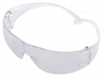Safety spectacles | Lens: transparent | Classes: 1 | SecureFit&trade; 200