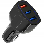 TV, SAT, HDMI, DVI kaablid ja tarvikud // Koaksiaalkaablite pistikud, tarvikud ja t&ouml;&ouml;riistad // PLS34F Ładowarka sam. qc 3.0 3xusb black