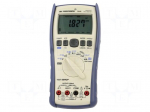 Digital multimeter | USB | LCD | 5 digits (50000) | 10x/s | -10&divide;50&deg;C
