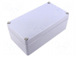 Enclosure: multipurpose | X: 120mm | Y: 220mm | Z: 81mm | AL | aluminium